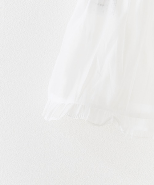 ROOPTOKYO（ループトウキョウ）の「シアー素材 ミニスカート（スカート・レディース・アイボリー・FREE）」の8枚目の写真