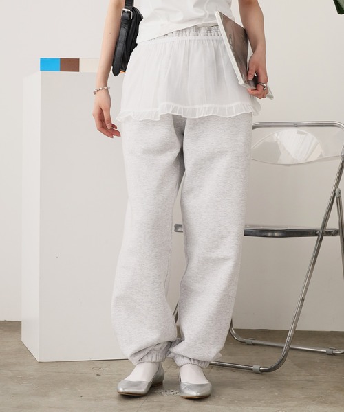 ROOPTOKYO（ループトウキョウ）の「シアー素材 ミニスカート（スカート・レディース・アイボリー・FREE）」の16枚目の写真