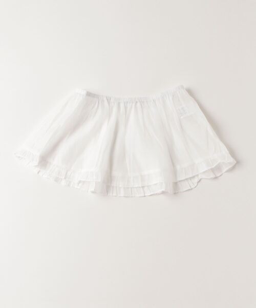 ROOPTOKYO（ループトウキョウ）の「シアー素材 ミニスカート（スカート・レディース・アイボリー・FREE）」の9枚目の写真