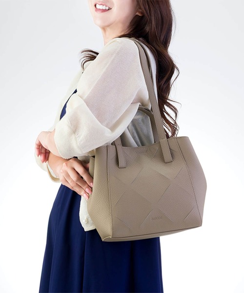 BARCOS カットデザインレザー2wayハンドバッグ レディース 全4色 ONESIZE バルコス BARCOS カットデザインレザー2wayハンドバッグ レディース