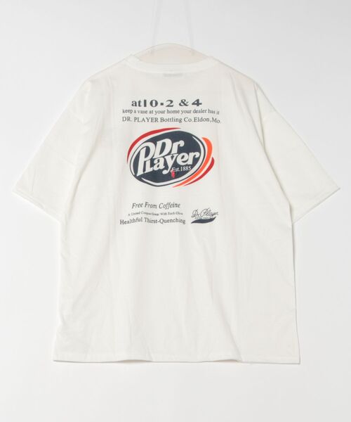 ARCHIVER(アーカイバ)の「【Bz】カラーBIGTシャツ Dr Player(MA/EK107)(Tシャツ/カットソー・レディース・ブラック/ホワイト/グリーン/パープル・FREE)」の5枚目の写真