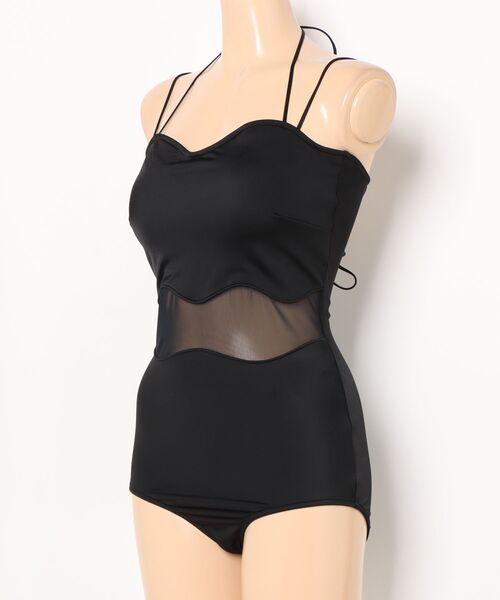 Ameri vintage WAVE PEPLUM SWIMWEAR 水着 WAVE PEPLUM SWIMWEAR Ameri vintage 水着 - メルカリ