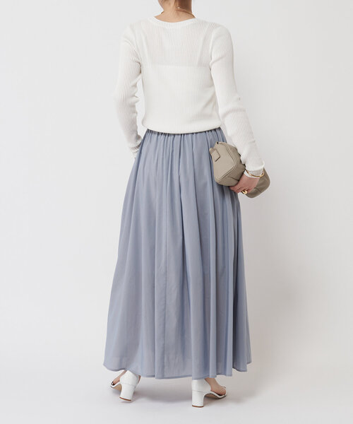 LIVETART（リヴェタート）の「リブニットT（ニット/セーター・レディース・ブラック/ホワイト・FREE）」の11枚目の写真