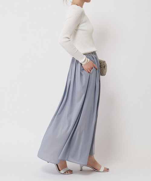 LIVETART（リヴェタート）の「リブニットT（ニット/セーター・レディース・ブラック/ホワイト・FREE）」の12枚目の写真