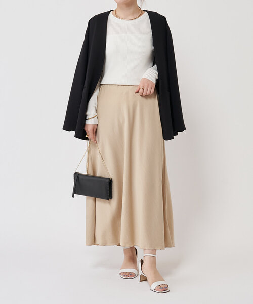 LIVETART（リヴェタート）の「リブニットT（ニット/セーター・レディース・ブラック/ホワイト・FREE）」の21枚目の写真