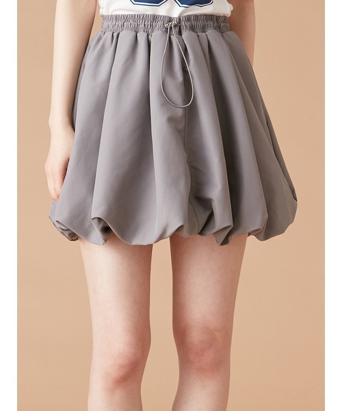 LILY BROWN（リリーブラウン）の「【LILY BROWN×PUMA】バルーンスカート（スカート・レディース・ライトグレー/チャコールグレー・FREE）」の17枚目の写真