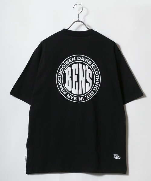 BEN DAVIS(ベンデイビス)の「BEN DAVIS/ベンデイビス ワンポイントロゴ刺繍 バックプリント半袖Tシャツ レディース メンズ(Tシャツ/カットソー・メンズ・ブラック/ネイビー/ブルー系その他/ホワイト/ホワイト系その他/ブラック系その他・M/L/XL)」の10枚目の写真