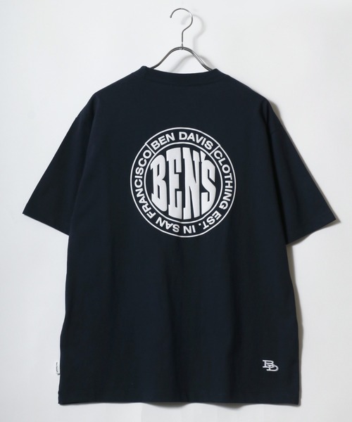 BEN DAVIS(ベンデイビス)の「BEN DAVIS/ベンデイビス ワンポイントロゴ刺繍 バックプリント半袖Tシャツ レディース メンズ(Tシャツ/カットソー・メンズ・ブラック/ネイビー/ブルー系その他/ホワイト/ホワイト系その他/ブラック系その他・M/L/XL)」の12枚目の写真