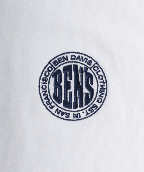 BEN DAVIS(ベンデイビス)の「BEN DAVIS/ベンデイビス ワンポイントロゴ刺繍 バックプリント半袖Tシャツ レディース メンズ(Tシャツ/カットソー・メンズ・ブラック/ネイビー/ブルー系その他/ホワイト/ホワイト系その他/ブラック系その他・M/L/XL)」の17枚目の写真