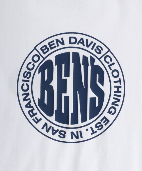 BEN DAVIS(ベンデイビス)の「BEN DAVIS/ベンデイビス ワンポイントロゴ刺繍 バックプリント半袖Tシャツ レディース メンズ(Tシャツ/カットソー・メンズ・ブラック/ネイビー/ブルー系その他/ホワイト/ホワイト系その他/ブラック系その他・M/L/XL)」の18枚目の写真