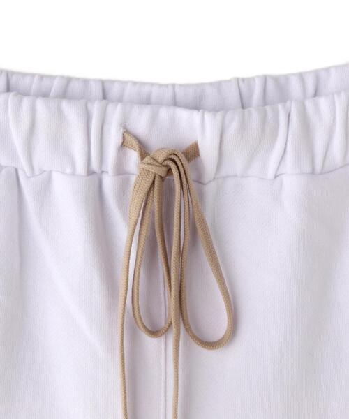 WHITELAND（ホワイトランド）の「【WEB&DEPOT限定】WHITELAND/SILICONTAG SWEAT SHORTS（その他パンツ・レディース・ブラック/ホワイト/ベージュ・S/M/L）」の17枚目の写真