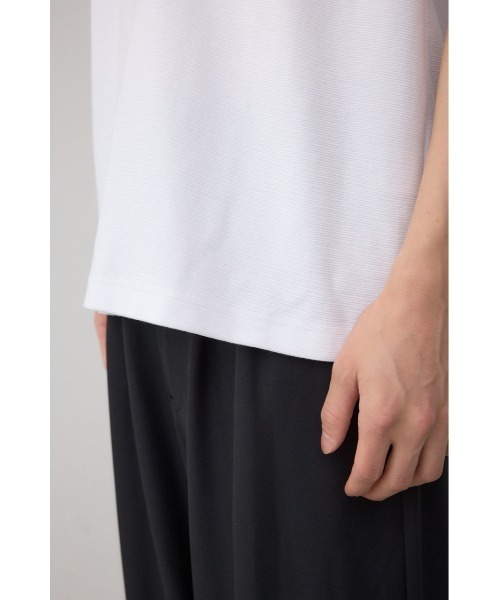 AZUL by moussy（アズールバイマウジー）の「スタッズポケットリップルTシャツ（Tシャツ/カットソー・メンズ・グレー/ブラック/ホワイト・MEDIUM/LARGE）」の13枚目の写真
