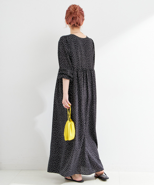 MORABITO プルミエ Vネックワンピース ウール 38 日本製 MORABITO プルミエ Vネックワンピース ウール 38 日本製 ワンピース