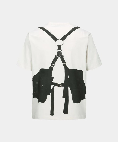 ANDERSSON BELL（アンダースンベル）の「Andersson Bell/アンダーソンベル/UNI UTILITY V TROMPE  L’OEIL T（Tシャツ/カットソー・レディース・ホワイト・M/L）」の9枚目の写真