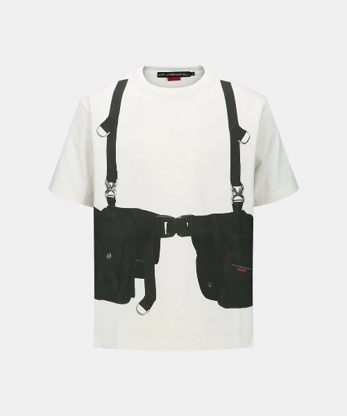 ANDERSSON BELL（アンダースンベル）の「Andersson Bell/アンダーソンベル/UNI UTILITY V TROMPE  L’OEIL T（Tシャツ/カットソー・レディース・ホワイト・M/L）」の10枚目の写真