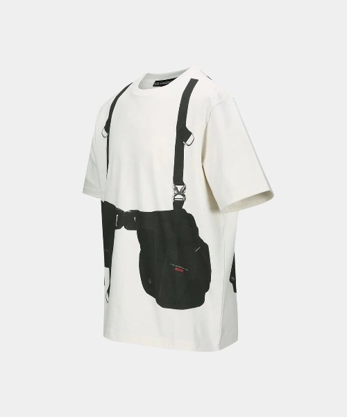 ANDERSSON BELL（アンダースンベル）の「Andersson Bell/アンダーソンベル/UNI UTILITY V TROMPE  L’OEIL T（Tシャツ/カットソー・レディース・ホワイト・M/L）」の11枚目の写真