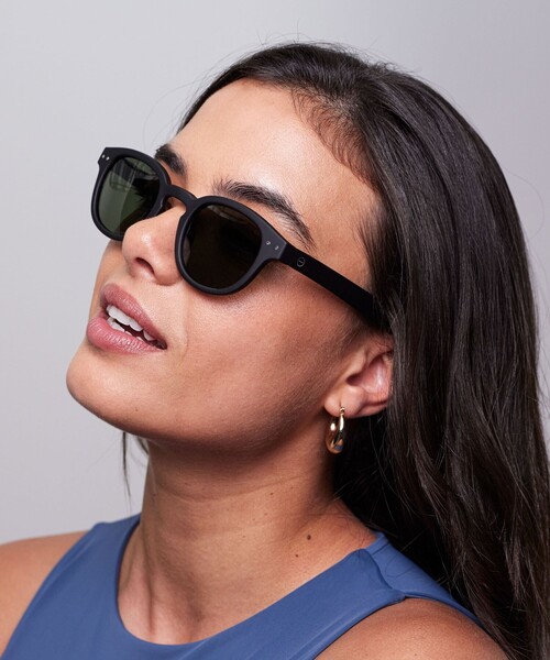 IZIPIZI（イジピジ）の「【IZIPIZI/イジピジ】SUN POLARIZED#C Retro square（サングラス・メンズ・ダークブラウン/ブラック/イエロー・FREE）」の5枚目の写真