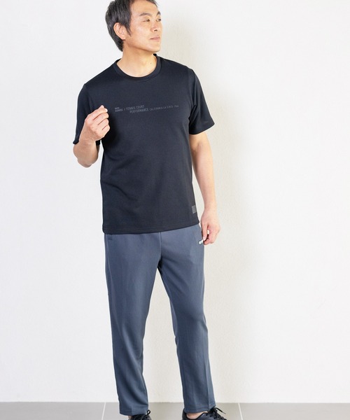 K-SWISS(ケースイス)の「【K-SWISS/ケースイス】ブランドロゴドライワッフルロングパンツ(その他パンツ・メンズ・ネイビー/チャコールグレー/ブラック・MEDIUM/LARGE/X-LARGE)」の2枚目の写真