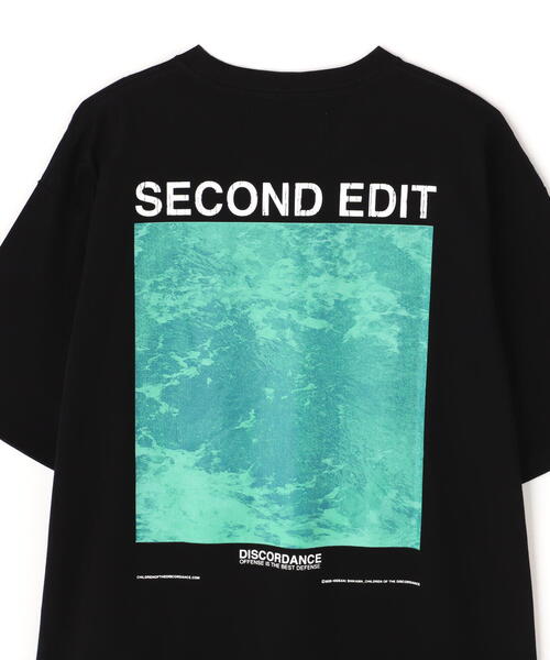 Children of the discordance（チルドレン オブ ザ ディスコ-ダンス）の「Children of the discordance / Second Edition / Glass Of Water S/S Tee（Tシャツ/カットソー・メンズ・ホワイト/ブラック・3/2）」の2枚目の写真