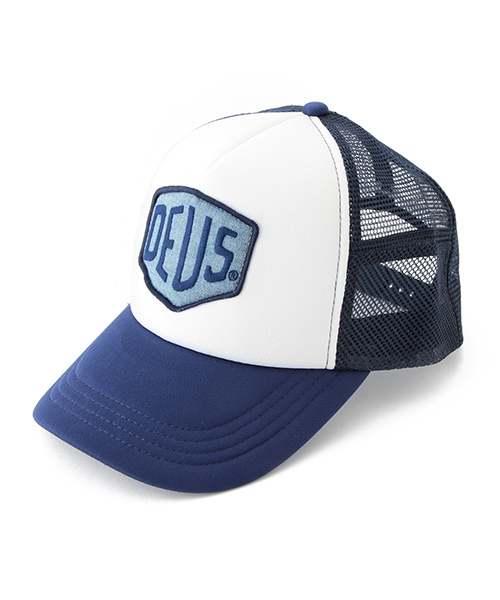 DEUS EX MACHINA（デウスエクスマキナ）の「DEUS EX MACHINA / “TRUCKER” キャップ（キャップ・メンズ・ブラック/ネイビー・ONE SIZE）」の2枚目の写真
