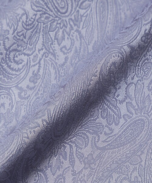 LOVELESS（ラブレス）の「サテンジャカードTシャツ（Tシャツ/カットソー・メンズ・ブラック/グリーン系その他/ブルー系その他2/オフホワイト・M/L）」の14枚目の写真