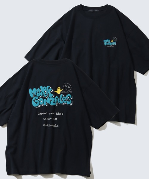 Mark Gonzales（マーク・ゴンザレス）の「【Mark Gonzales/マーク ゴンザレス】アートワークデザイン プリント半袖Tシャツ（Tシャツ/カットソー・メンズ・ブラック系その他/ブラック系その他3/ホワイト系その他2/ブラック系2/ホワイト系その他4/ブラック系4/ブラック系その他5/ブラック/ブラック系その他2/ホワイト系その他5/ブラック系5/ホワイト系その他6/ブラック系6/ホワイト系その他7/ブラック系7/ホワイト/ホワイト系その他/ブラック系1/ホワイト系その他3/ブラック系3/ブラック系その他4/ブラック系その他6/ブラック系/ブラック系その他7・L/M/XL）」の17枚目の写真