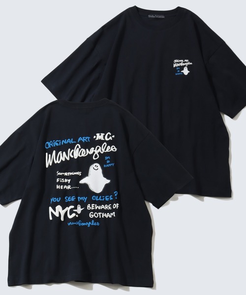 Mark Gonzales（マーク・ゴンザレス）の「【Mark Gonzales/マーク ゴンザレス】アートワークデザイン プリント半袖Tシャツ（Tシャツ/カットソー・メンズ・ブラック系その他/ブラック系その他3/ホワイト系その他2/ブラック系2/ホワイト系その他4/ブラック系4/ブラック系その他5/ブラック/ブラック系その他2/ホワイト系その他5/ブラック系5/ホワイト系その他6/ブラック系6/ホワイト系その他7/ブラック系7/ホワイト/ホワイト系その他/ブラック系1/ホワイト系その他3/ブラック系3/ブラック系その他4/ブラック系その他6/ブラック系/ブラック系その他7・L/M/XL）」の21枚目の写真