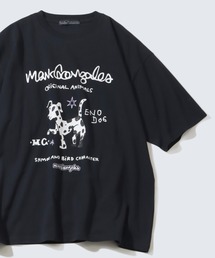 【Mark Gonzales/マーク ゴンザレス】アートワークデザイン プリント半袖Tシャツ