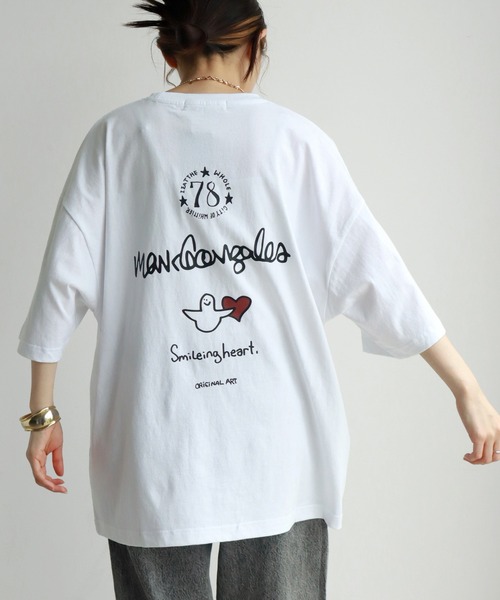 Mark Gonzales（マーク・ゴンザレス）の「【Mark Gonzales/マーク ゴンザレス】アートワークデザイン プリント半袖Tシャツ（Tシャツ/カットソー・メンズ・ブラック系その他/ブラック系その他3/ホワイト系その他2/ブラック系2/ホワイト系その他4/ブラック系4/ブラック系その他5/ブラック/ブラック系その他2/ホワイト系その他5/ブラック系5/ホワイト系その他6/ブラック系6/ホワイト系その他7/ブラック系7/ホワイト/ホワイト系その他/ブラック系1/ホワイト系その他3/ブラック系3/ブラック系その他4/ブラック系その他6/ブラック系/ブラック系その他7・L/M/XL）」の4枚目の写真