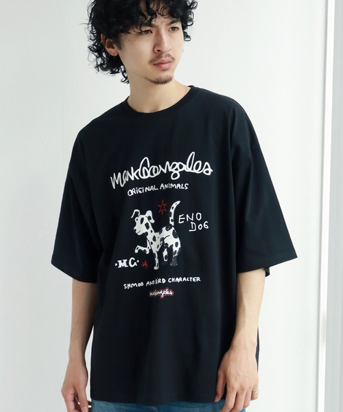 Mark Gonzales（マーク・ゴンザレス）の「【Mark Gonzales/マーク ゴンザレス】アートワークデザイン プリント半袖Tシャツ（Tシャツ/カットソー・メンズ・ブラック系その他/ブラック系その他3/ホワイト系その他2/ブラック系2/ホワイト系その他4/ブラック系4/ブラック系その他5/ブラック/ブラック系その他2/ホワイト系その他5/ブラック系5/ホワイト系その他6/ブラック系6/ホワイト系その他7/ブラック系7/ホワイト/ホワイト系その他/ブラック系1/ホワイト系その他3/ブラック系3/ブラック系その他4/ブラック系その他6/ブラック系/ブラック系その他7・L/M/XL）」の16枚目の写真