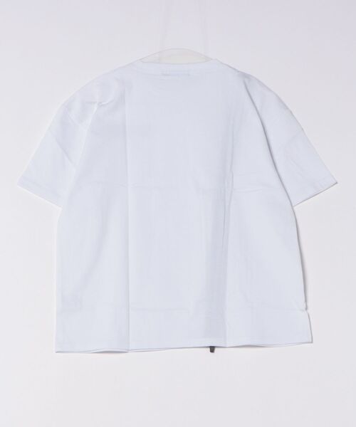 CHEER（チアー）の「フロントジップデザインBIGTEE（Tシャツ/カットソー・レディース・ホワイト・S/M）」の10枚目の写真