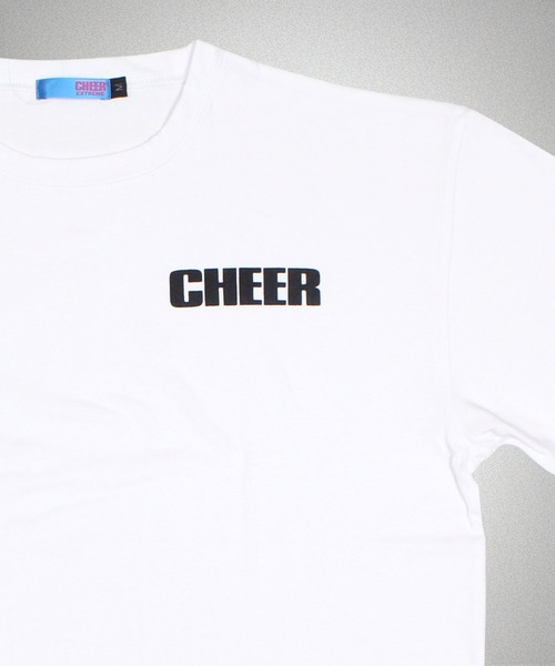 CHEER（チアー）の「フロントジップデザインBIGTEE（Tシャツ/カットソー・レディース・ホワイト・S/M）」の7枚目の写真