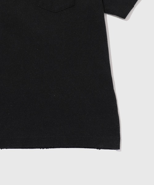 ADAM ET ROPE'(アダムエロペ)の「【BRAWN/ブラウン】DICE STUDENT T-SH(Tシャツ/カットソー・メンズ・ブラック/ホワイト・M/L)」の5枚目の写真