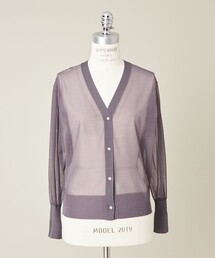 グレー カーディガン 五分丈 ユナイテッドアローズ UNITED ARROWS|ユナイテッドアローズのカーディガン/ボレロ