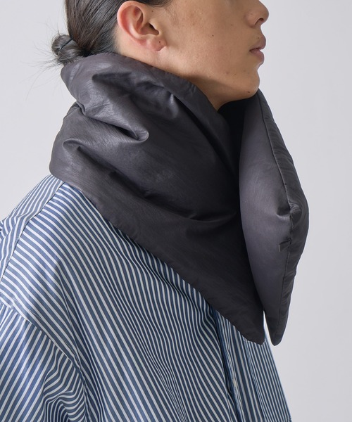 miffew/ ミフュー」REVERSIBLE DOWN MUFFLER（マフラー）｜miffew