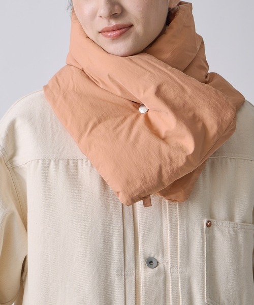 miffew/ ミフュー」REVERSIBLE DOWN MUFFLER（マフラー）｜miffew