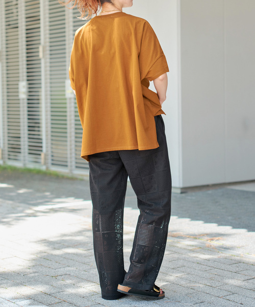 一部店舗+WEB限定》PEレースイージーパンツ（その他パンツ