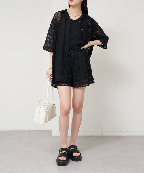 【新品未使用】mystic クロシェショートパンツ mystic パンツ クロシェショートパンツ レディース : ZOZOTOWN