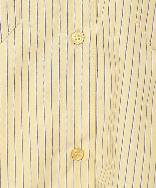 Dessin（デッサン）の「【洗える】クロップド丈シャツ（XS～L）（シャツ/ブラウス・レディース・イエロー系2/ネイビー系6/ブラウン系その他3・03/02/01/00）」の7枚目の写真