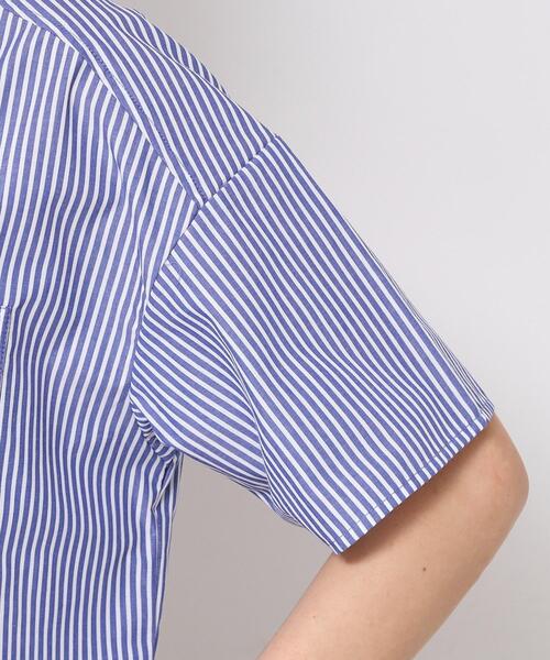 Dessin（デッサン）の「【洗える】クロップド丈シャツ（XS～L）（シャツ/ブラウス・レディース・イエロー系2/ネイビー系6/ブラウン系その他3・03/02/01/00）」の20枚目の写真