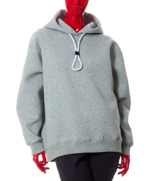 DOUBLE STANDARD CLOTHING（ダブルスタンダードクロージング）の「NOモノフィラエアクッションパーカー（パーカー・レディース・ブラック/グレー・FREE）」の7枚目の写真