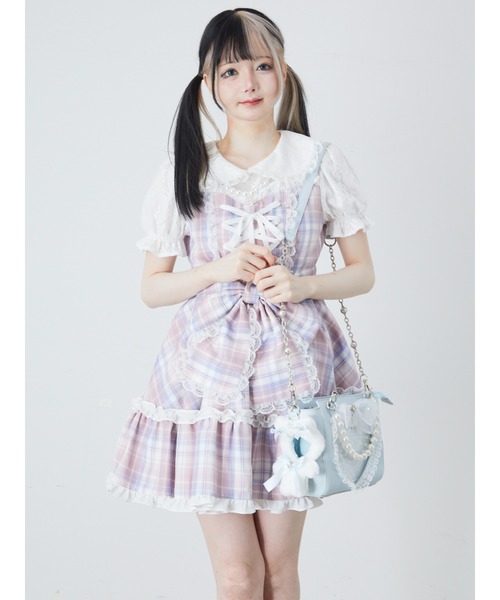 Ank Rouge(アンクルージュ)の「【痛バ】ぬいと一緒におでかけ確定ファンサのおまじないBAG 【小】(ショルダーバッグ・レディース・ピンク/ホワイト/ブラック/ブルー・FREE)」の5枚目の写真