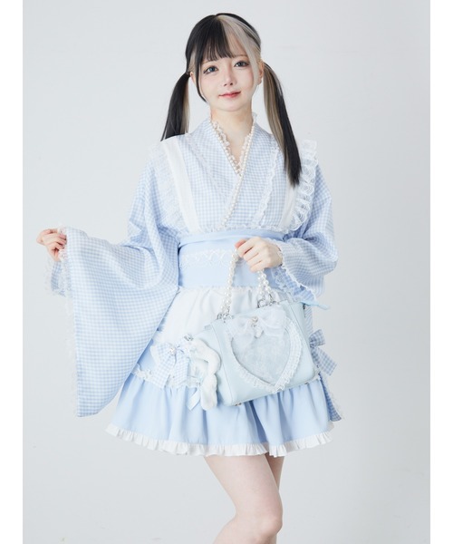 Ank Rouge(アンクルージュ)の「【痛バ】ぬいと一緒におでかけ確定ファンサのおまじないBAG 【小】(ショルダーバッグ・レディース・ピンク/ホワイト/ブラック/ブルー・FREE)」の6枚目の写真