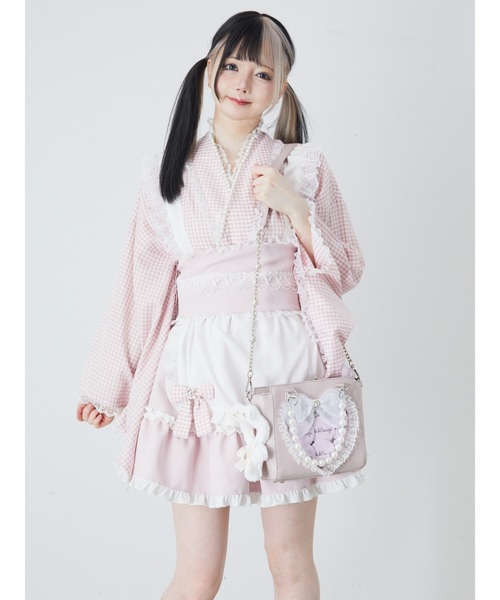 Ank Rouge(アンクルージュ)の「【痛バ】ぬいと一緒におでかけ確定ファンサのおまじないBAG 【小】(ショルダーバッグ・レディース・ピンク/ホワイト/ブラック/ブルー・FREE)」の7枚目の写真