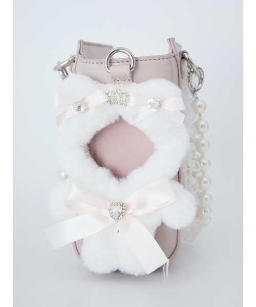 Ank Rouge(アンクルージュ)の「【痛バ】ぬいと一緒におでかけ確定ファンサのおまじないBAG 【小】(ショルダーバッグ・レディース・ピンク/ホワイト/ブラック/ブルー・FREE)」の14枚目の写真