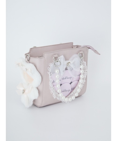 Ank Rouge(アンクルージュ)の「【痛バ】ぬいと一緒におでかけ確定ファンサのおまじないBAG 【小】(ショルダーバッグ・レディース・ピンク/ホワイト/ブラック/ブルー・FREE)」の19枚目の写真