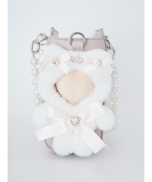 Ank Rouge(アンクルージュ)の「【痛バ】ぬいと一緒におでかけ確定ファンサのおまじないBAG 【小】(ショルダーバッグ・レディース・ピンク/ホワイト/ブラック/ブルー・FREE)」の20枚目の写真