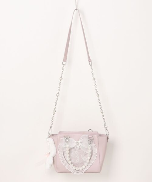 Ank Rouge(アンクルージュ)の「【痛バ】ぬいと一緒におでかけ確定ファンサのおまじないBAG 【小】(ショルダーバッグ・レディース・ピンク/ホワイト/ブラック/ブルー・FREE)」の22枚目の写真