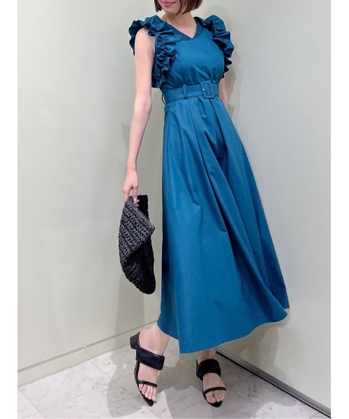 and couture フード付き フリル ワンピース and couture フード付き フリル ワンピース（cherircouture