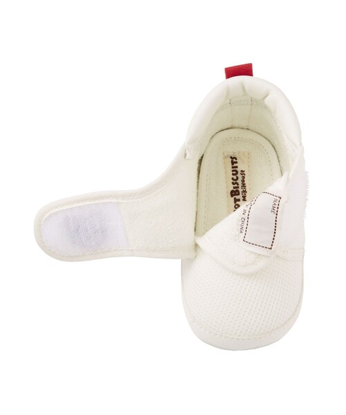 HOT BISCUITS（ホットビスケッツ）の「ソフトメッシュ プレシューズ（ベビーシューズ/ベビーソックス・キッズ・マルチ/ホワイト・11.5/12cm/11cm/12.5/10.5cm）」の15枚目の写真